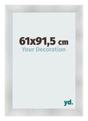 Fotolijst 61x91 5cm Aluminium Geborsteld MDF Pisa Voorzijde Maat | Yourdecoration.nl