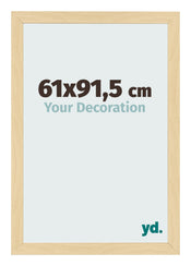Fotolijst 61x91 5cm Beuken Decor MDF Bologna Voorzijde Maat | Yourdecoration.nl