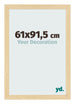 Fotolijst 61x91 5cm Beuken Decor MDF Bologna Voorzijde Maat | Yourdecoration.nl