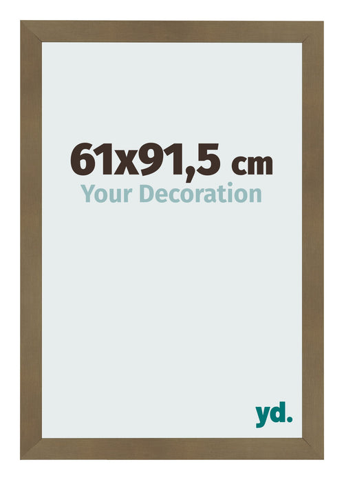 Fotolijst 61x91 5cm Brons Decor MDF Bologna Voorzijde Maat | Yourdecoration.nl