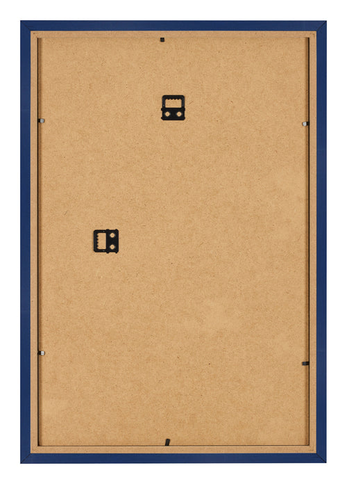 Fotolijst 61x91 5cm Donkerblauw Geveegd MDF Bologna Achterzijde | Yourdecoration.nl