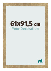 Fotolijst 61x91 5cm Goud Antiek MDF Bologna Voorzijde Maat | Yourdecoration.nl