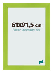 Fotolijst 61x91 5cm Groen MDF Pisa Voorzijde Maat | Yourdecoration.nl