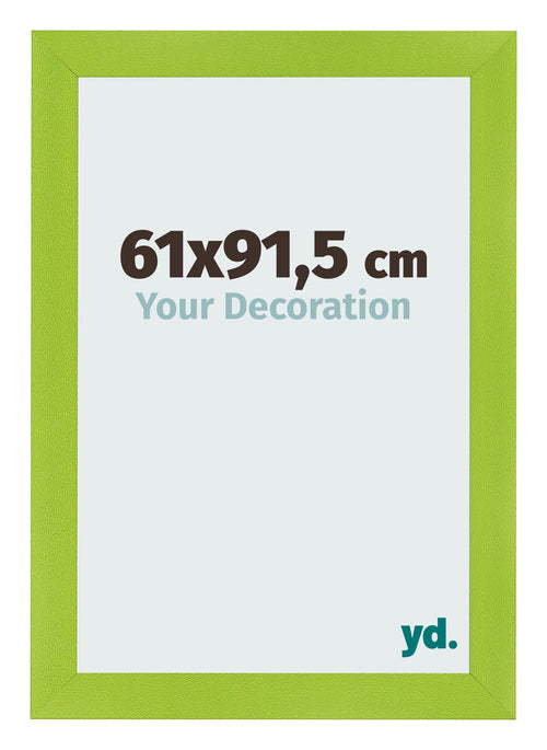 Fotolijst 61x91 5cm Groen MDF Pisa Voorzijde Maat | Yourdecoration.nl