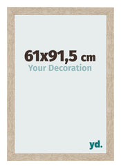 Fotolijst 61x91 5cm Sonoma Eiken MDF Bologna Voorzijde Maat | Yourdecoration.nl
