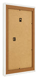 Fotolijst 61x91 5cm Wit Geveegd MDF Lazio Achterzijde Schuin | Yourdecoration.nl