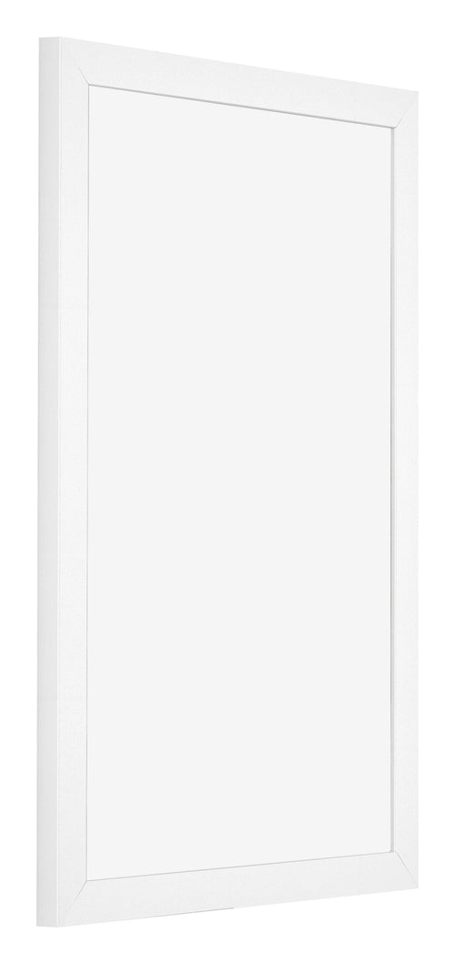 Fotolijst 61x91 5cm Wit Mat MDF Bologna Voorzijde Schuin | Yourdecoration.nl