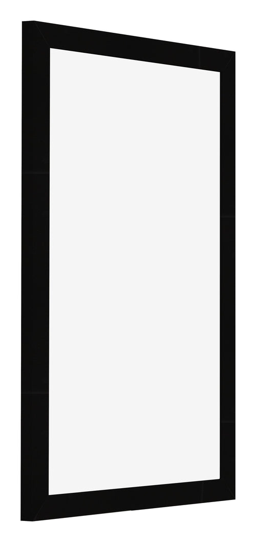 Fotolijst 61x91 5cm Zwart Hoogglans MDF Bologna Voorzijde Schuin | Yourdecoration.nl