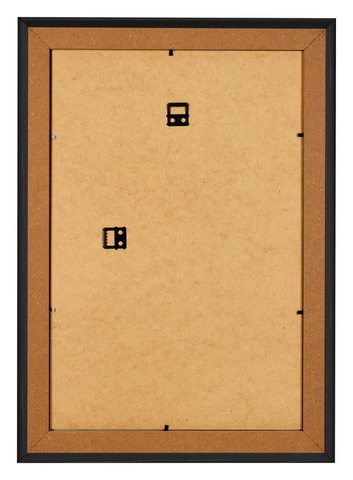 Fotolijst 61x91 5cm Zwart Houtnerf MDF Lazio Achterzijde | Yourdecoration.nl