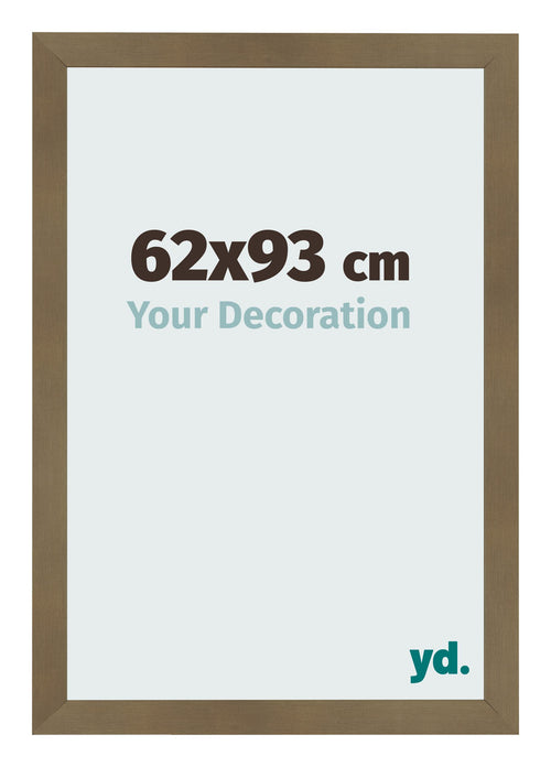 Fotolijst 62x93cm Brons Decor MDF Bologna Voorzijde Maat | Yourdecoration.nl