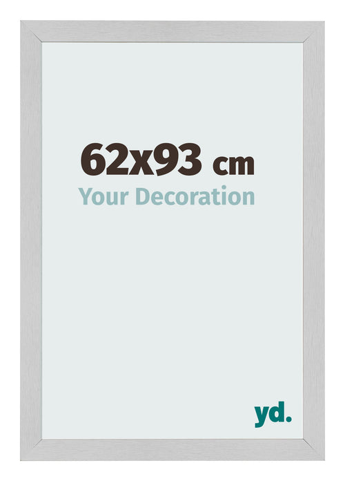 Fotolijst 62x93cm Edelstaal MDF Bologna Voorzijde Maat | Yourdecoration.nl