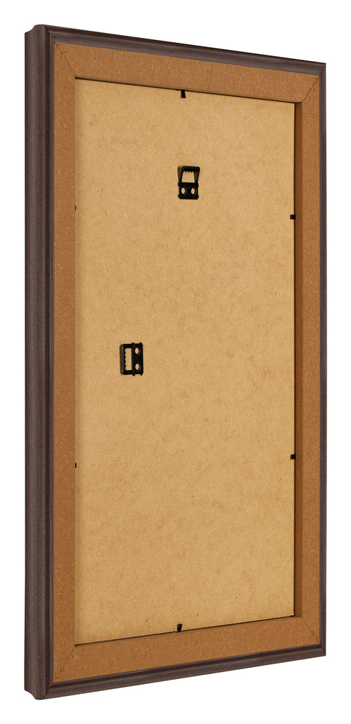 Fotolijst 62x93cm Eiken Donker MDF Lazio Achterzijde Schuin | Yourdecoration.nl