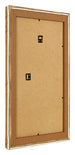 Fotolijst 62x93cm Goud Antiek MDF Lazio Achterzijde Schuin | Yourdecoration.nl