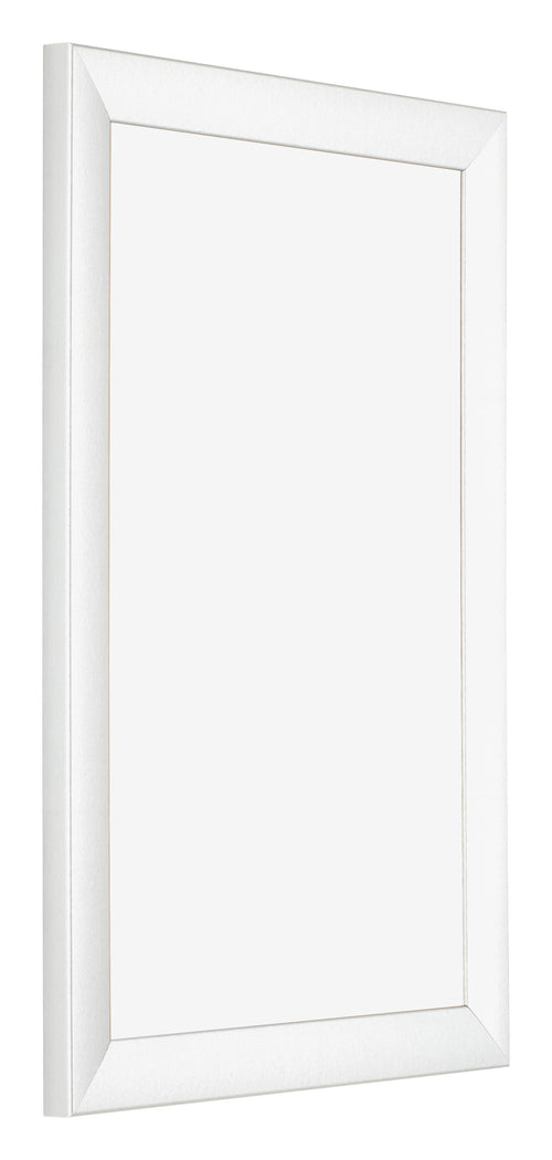 Fotolijst 62x93cm Wit Mat MDF Pisa Voorzijde Schuin | Yourdecoration.nl