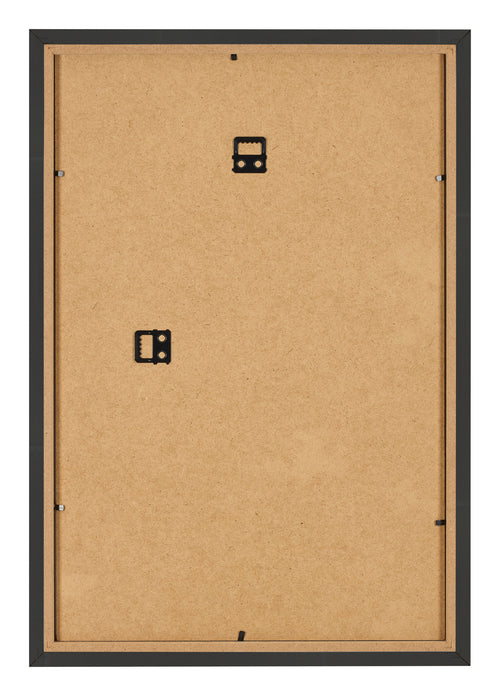 Fotolijst 62x93cm Zwart Houtnerf MDF Bologna Achterzijde | Yourdecoration.nl