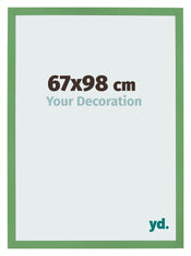 Fotolijst 67x98 cm Groen MDF Bologna Voorzijde Maat | Yourdecoration.nl