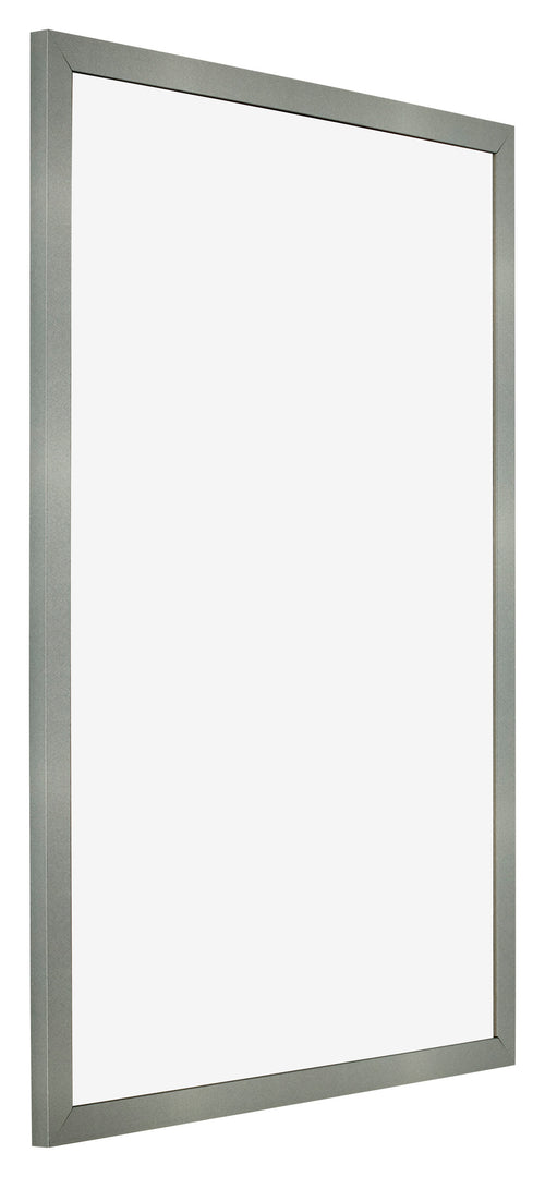 Fotolijst 67x98cm Aluminium Geborsteld MDF Bologna Voorzijde Schuin | Yourdecoration.nl