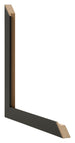 Fotolijst 67x98cm Antraciet MDF Bologna Detail Doorsnede GT | Yourdecoration.nl