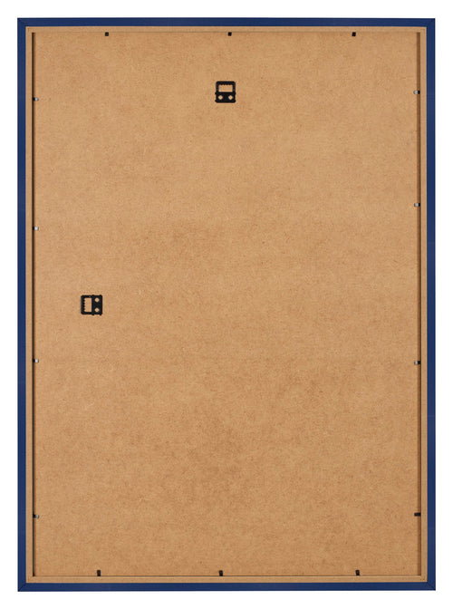 Fotolijst 67x98cm Donkerblauw Geveegd MDF Bologna Achterzijde | Yourdecoration.nl