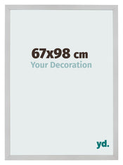 Fotolijst 67x98cm Edelstaal MDF Bologna Voorzijde Maat | Yourdecoration.nl