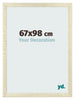 Fotolijst 67x98cm Sonoma Eiken MDF Pisa Voorzijde Maat | Yourdecoration.nl