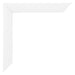 Fotolijst 67x98cm Wit Hoogglans MDF Pisa Detail Hoek | Yourdecoration.nl