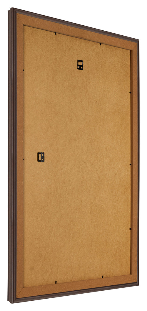 Fotolijst 68x98cm Eiken Donker MDF Lazio Achterzijde Schuin | Yourdecoration.nl