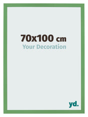 Fotolijst 70x100 cm Groen MDF Bologna Voorzijde Maat | Yourdecoration.nl