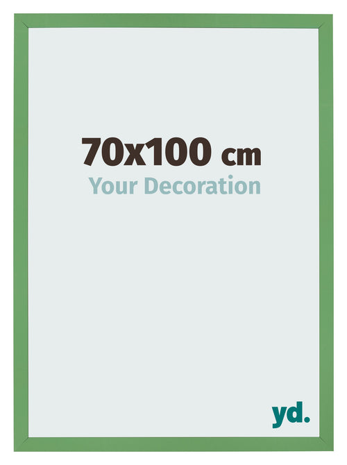 Fotolijst 70x100 cm Groen MDF Bologna Voorzijde Maat | Yourdecoration.nl