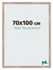 Fotolijst 70x100 cm Oudroze MDF Bologna Voorzijde Maat | Yourdecoration.nl