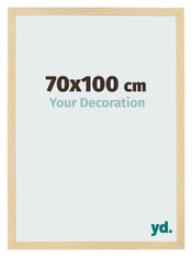 Fotolijst 70x100cm Beuken Decor MDF Bologna Voorzijde Maat | Yourdecoration.nl