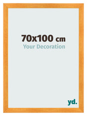 Fotolijst 70x100cm Oranje MDF Pisa Voorzijde Maat | Yourdecoration.nl