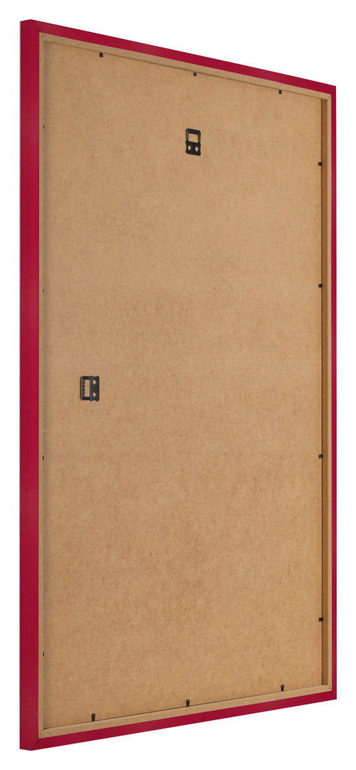 Fotolijst 70x100cm Rood MDF Bologna Achterzijde Schuin | Yourdecoration.nl