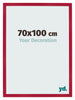 Fotolijst 70x100cm Rood MDF Bologna Voorzijde Maat | Yourdecoration.nl
