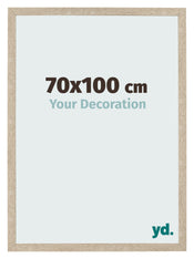 Fotolijst 70x100cm Sonoma Eiken MDF Bologna Voorzijde Maat | Yourdecoration.nl