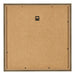 Fotolijst 70x70cm Brons Decor MDF Bologna Achterzijde | Yourdecoration.nl