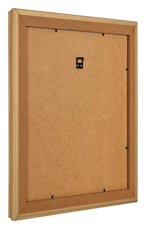 Fotolijst 70x70cm Dennen Houtnerf MDF Lazio Achterzijde Schuin | Yourdecoration.nl