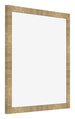 Fotolijst 70x70cm Goud Antiek MDF Bologna Voorzijde Schuin | Yourdecoration.nl