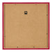 Fotolijst 70x70cm Rood MDF Bologna Achterzijde | Yourdecoration.nl