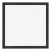 Fotolijst 70x70cm Zwart Mat MDF Bologna Voorzijde | Yourdecoration.nl
