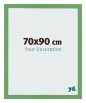 Fotolijst 70x90 cm Groen MDF Bologna Voorzijde Maat | Yourdecoration.nl