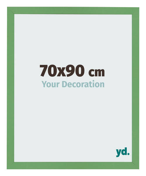 Fotolijst 70x90 cm Groen MDF Bologna Voorzijde Maat | Yourdecoration.nl