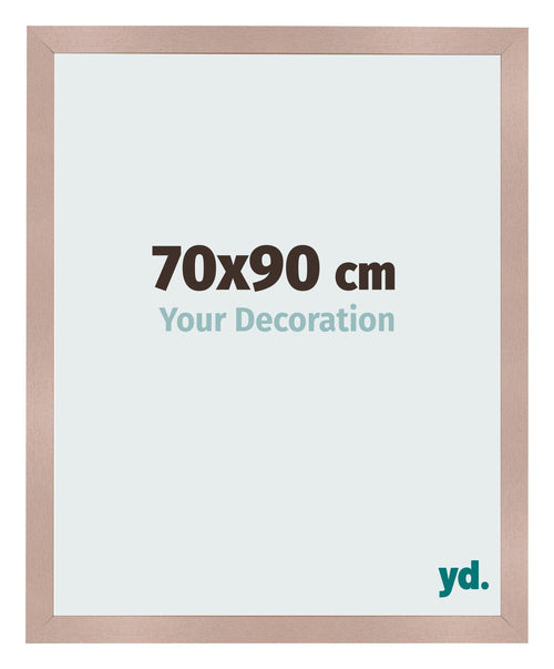 Fotolijst 70x90 cm Oudroze MDF Bologna Voorzijde Maat | Yourdecoration.nl