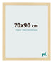 Fotolijst 70x90cm Beuken Decor MDF Bologna Voorzijde Maat | Yourdecoration.nl