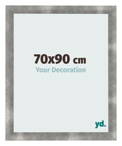 Fotolijst 70x90cm Metaal Vintage MDF Pisa Voorzijde Maat | Yourdecoration.nl