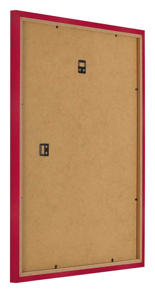 Fotolijst 70x90cm Rood MDF Bologna Achterzijde Schuin | Yourdecoration.nl