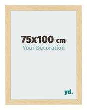 Fotolijst 75x100cm Beuken Decor MDF Bologna Voorzijde Maat | Yourdecoration.nl