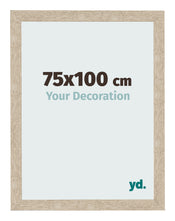 Fotolijst 75x100cm Sonoma Eiken MDF Bologna Voorzijde Maat | Yourdecoration.nl