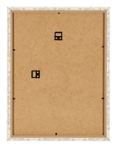 Fotolijst 75x100cm Wit Vintage MDF Bologna Achterzijde | Yourdecoration.nl