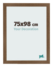 Fotolijst 75x98 cm Eiken Rustiek MDF Bologna Voorzijde Maat | Yourdecoration.nl
